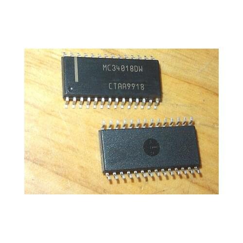 1pcs/lot MC34018L UTC34018 SOP-28 MC34018DW MC34018 original fast delivery In Stock