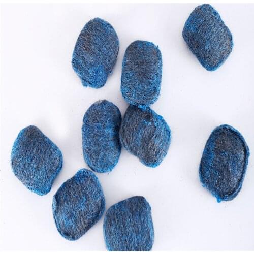 1PC Steel wool wash pot brush Kitchen steel ball cleaning brush comes with soap powder Kitchen utensils decontamination tools