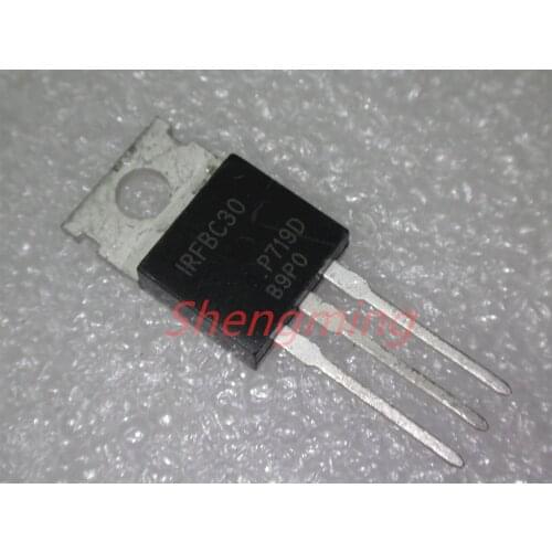 10PCS IRFBC30 TO-220