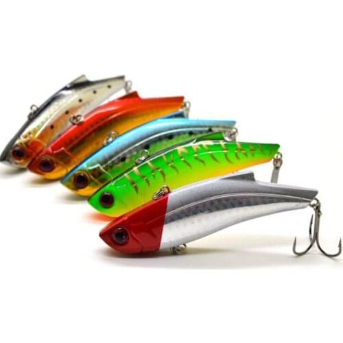 5Pcs Iron Plate Metal VIB Fish Baits 9cm 28g Sinking Sea Fishing Lure Reflective Body Fishing Tackle