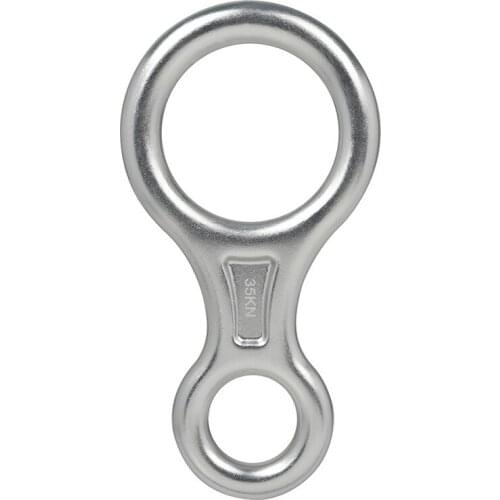 8 Descender Climbing Gear Downhill Equipment Aluminum Alloy Rigging Plate for Climbing Belaying and Rappeling Device FK8