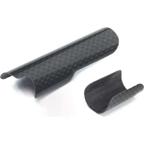 Aceoffix Folding bicycle carbon fiber chain protector for brompton bike rear fork protection sticker single or set