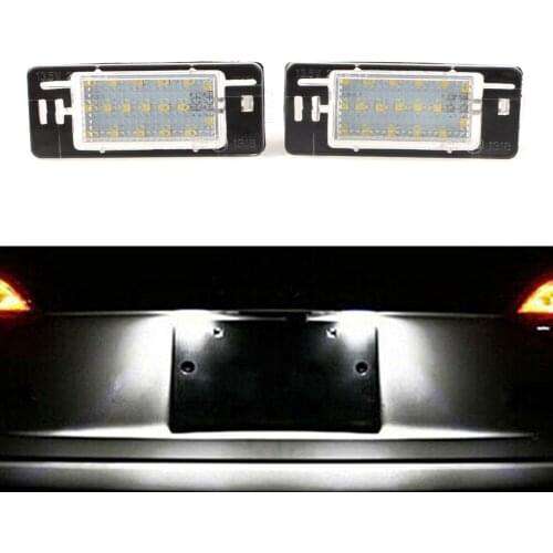Car Led License Number Plate Light Error Free Lamp For Opel Vectra C Estate 2002 2003 2004 2005 2006 2007 2008