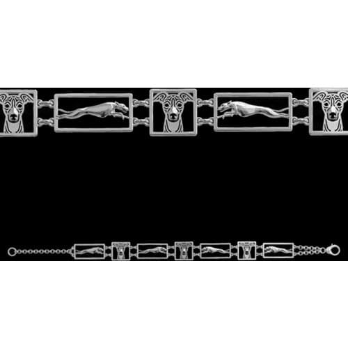 Italian Greyhound square frames Bracelet Pet dog Jewelry