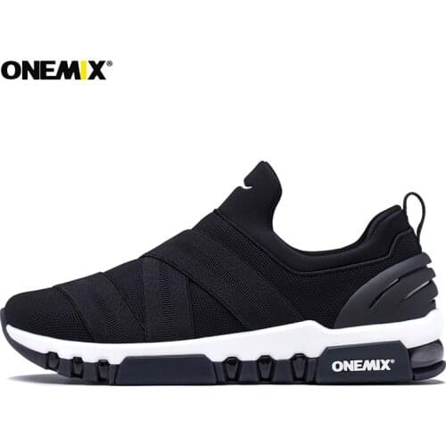Onemix Mens Sports Shoes Mesh Slip-On Sneakers Shoes Outdoor Casual Walking Shoes Air 270 Running shoes Womens Shoes