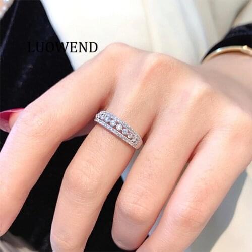 LUOWEND Women's Gold Rings