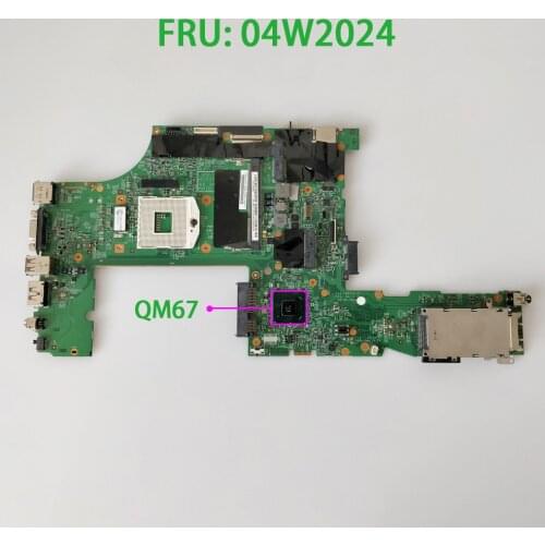 For Lenovo ThinkPad T520 T520I FRU : 04W2024 QM67 04W2026 04W2022 04W2020 Laptop Motherboard Mainboard Tested