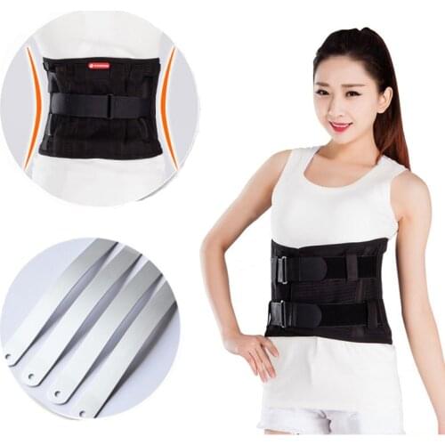 Medical Lumbar Lower Back Brace and Support Belt - for Men & Women Relieve Lower Back Pain with Sciatica Scoliosis Herniated