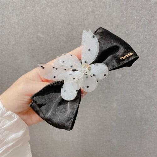 Fashion Brooch velvet Spring Hair Clips Hair Accessories elegance Women Luxurious Glittering jewel hair clips Hairpins barrette