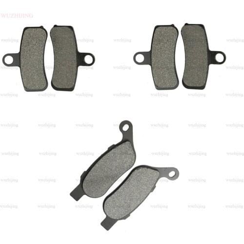 Brake Pad set for Harley FXDF Dyna Fat Bob 1584 (08-12) 1690 (13-17) FXDLS 1800 Low Rider S (16-17) Front Rear