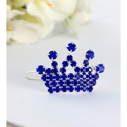 New Colorful Pet Hair Clip Pet Accessories Fashion Rhinestone Dog Hair Crown Copper Dog Hair Clip Kitten Hairpin Pet Hair Decor