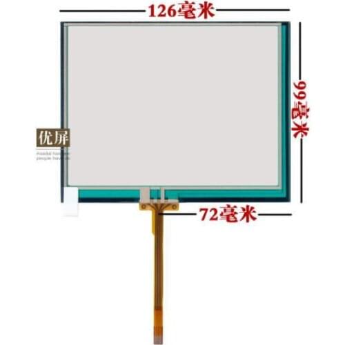 New Taiwan industrial 5.6 inch touch screen AT056TN04 TM056KDH01 V.6 screen with handwriting screen of 02