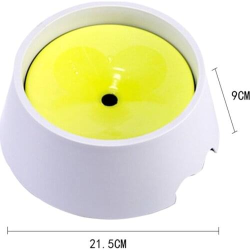 Floating Pet Bowl 1000ml Splash Proof Drinking Bowl For Cat Dog Puppy Water Bottle Garfield Bulldog Yorkshire Drinker