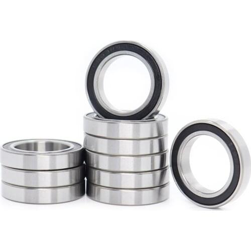6803-2RS Bearing 17*26*5 mm 10PCS ABEC-5 17 24 5 6803RS Bearings For Bicycle Hub Front Rear Hubs Wheel