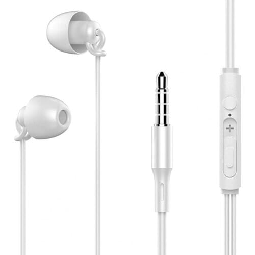 S360 Sleeping Wired Earphones Anti-noise In-ear Sports Running Bass Earplugs