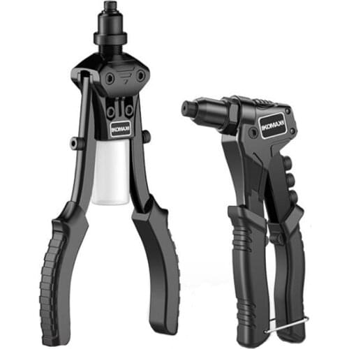 Core pulling Manual rivet gun Effortless Nail gun for Aluminum nails Steel nails M3.2mm 4mm 4.8mm Rivet Threaded Nut Rive Tool