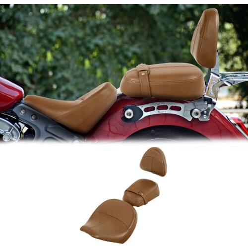 Motorcycle Seat Backrest For Indian Scout 2015-2021 2018 Sixty ABS 2019 Driver Passenger