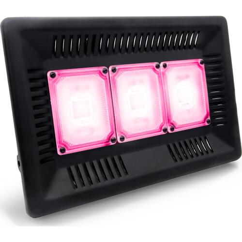 50W 100W 200W 300W LED Grow Light Full Spectrum Ultra-Thin Waterproof IP67 Grow Lamp for Indoor Outdoor Plant Seedling Veg Bloom