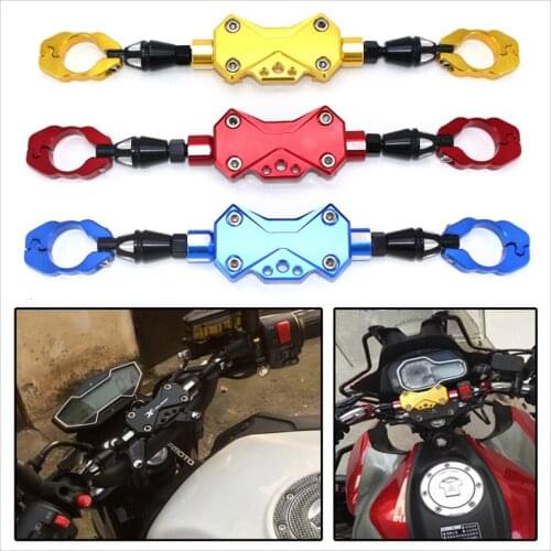 Universal Motorcycle Modification Parts Faucet Balance Bar Reinforced Handlebar Lever Reinforcement Rod Motorcycle Handlebar