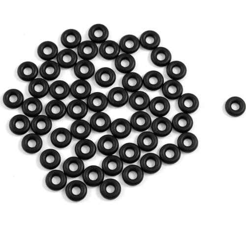 Uxcell 50 Pcs Nbr 2.5mm O Rings Hole Sealing Gaskets Washers For Automobile Id 10mm 13mm 14mm 3mm 4mm 5mm 6mm 7mm 8mm