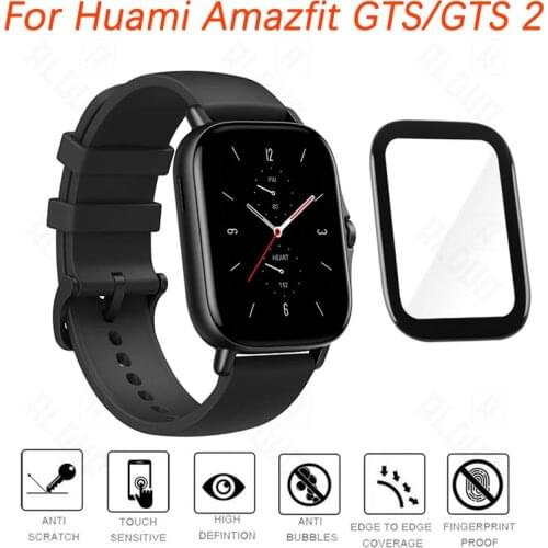 3D Film Guard For Xiaomi Huami Amazfit GTS 2 mini Screen Protector Smart Watch Band Film For Amazfit GTS2 mini Case Not Glass