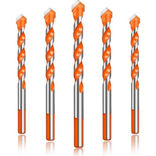 10 Piece/set Tile Drill Bits Set Glass Ceramic Concrete Cement Drill Bit For Tile,Brick, wood, Plastic and Wood,Tungste 6-12mm