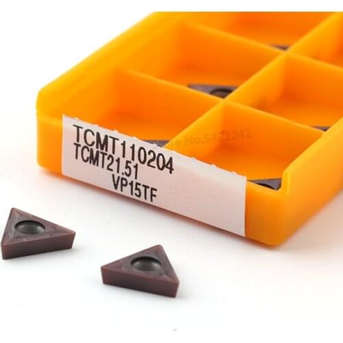 20pcs TCMT110204 VP15TF UE6020 US735 Original insert metal turning tool External turning tools CNC lathe tool milling cutter