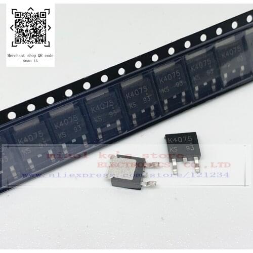 [ 5pcs-10pcs ]100%New Original; 2SK4075 K4075 ( 40V 60A TO-252 ) - High quality integrated circuit chip