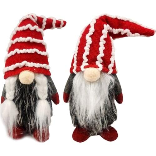 50LB 1/2pcs Christmas Gnome Faceless Doll Merry Christmas Decorations for Home Cristmas Ornament Xmas New Year Party Supplies