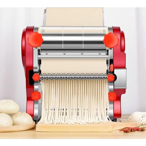 180Type Auto Noodles Cutter electric fresh pasta maker machine processing Dough Roller sheeter kneading dumpling wrapper cuttin