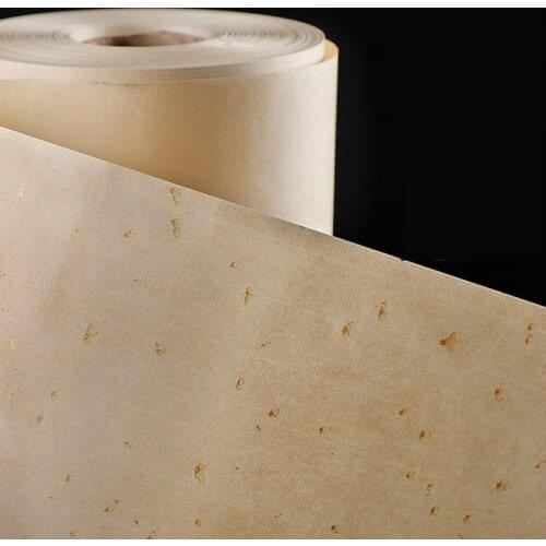 Chinese Xuan Paper Rijstpapier Raw Xuan Paper for Painting Calligraphy Creations Chinese Rice Paper with Scattered Gold Spot