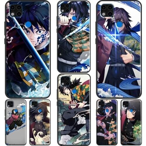 Tomioka Giyuu Demon Slayer Phone Case For Xiaomi Redmi Note 10 Pro 8T 9S 8 9 Pro Cover For Redmi 9 9T 9A 9C 7A 8A K40