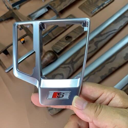 For Audi S/Rs standard gear box panel Audi A4 replaces S4 gear panel A5 replaces S5 gear panel