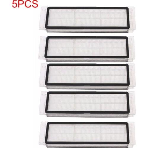 5pcs hepa filter for Xiaomi mijia Robotic Ronorock S50 S51 Vacuum Cleaner HEPA Filter Replacements cleaning filter accessories