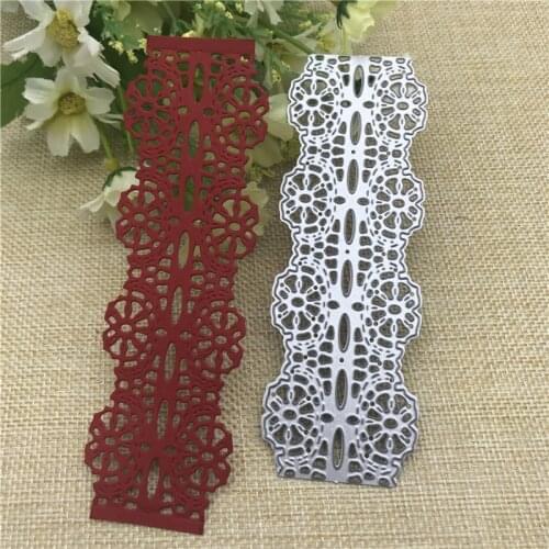 Lace flower Frame Metal Cutting die keychain shaker Heart Paper Key Chain Scrapbook Paper Craft Card Punch Art Knife Cutter