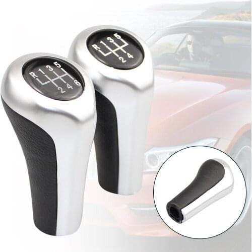 5 6 Speed Gear Shift Knob For BMW 1 3 5 6 Series E46 E53 E60 E61 E63 E81 E82 E83 E87 E90 E91 E92 X1 X3 X5 Interior Accessories