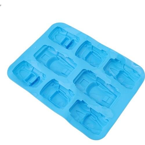 8 Hole Car Mold Silicone Mold Cake Mold Cake Tool Baking Tools Baking Tray Cake Tools Kitchen Accessories