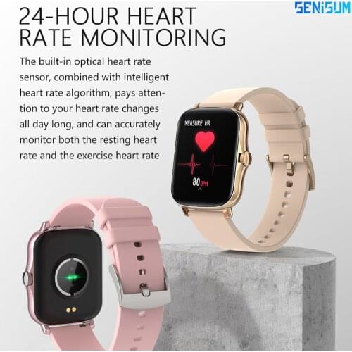 Bluetooth Bracelet 1.72 inch Smart Watch Men IP67 Waterproof Heart-Rate Monitor Activity Tracker Women Smartwatch For HUAWEI IOS