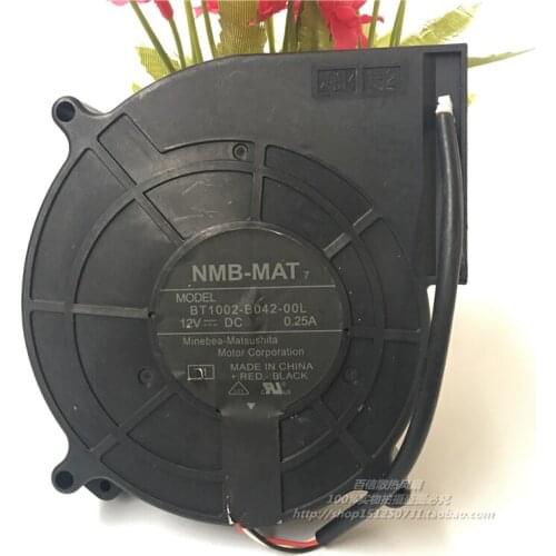 NMB-MAT BT1002-B042-00L Server Square Fan DC 12V 0.25A 107x101x25mm 3-wire
