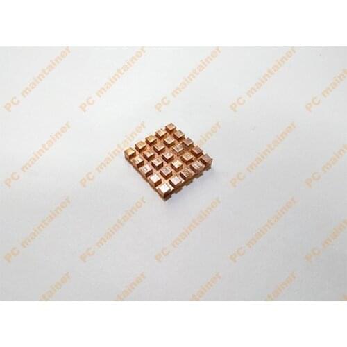 20*20mm Copper Heatsink Thermal Conductive Adhesive For M.2 NGFF Laptop Desktop Built-in Wireless Card Cooler Heat Sink Copper