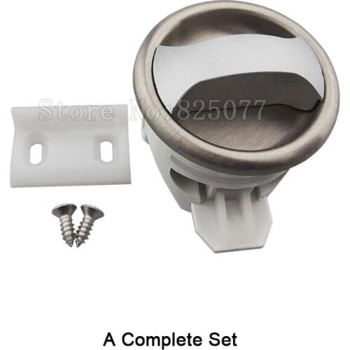 DHL 10PCS RV Toilet lock,Ship ,Yacht ,Caravan Rotating Door lock,Hole Size 43mm,Door Thickness: 10-20mm JF1541