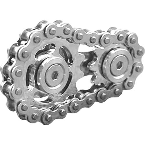 Sprockets Flywheel Fingertip Toy Gyro Sprockets Chains Edc Metal Toy Gear Chain Gyro Drop Ship Sproket Roadbike Spinner Gift