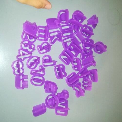 40pcs/set Alphabet & Number Letter Fondant Cake Decorating Set Icing Cutter Mold Cookie mold Dessert decorators 2019