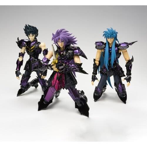 Bandai Saint Seiya model Hades Specters Horoscopes Shura Camus Saga Battle Damage Myth Gold Saint Capricorn Gemini Metal Cloth