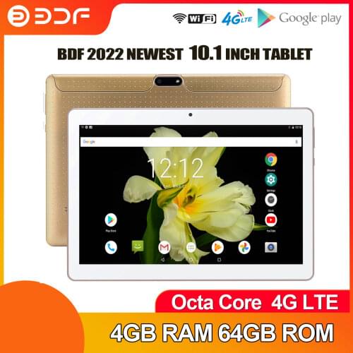 Original BDF 10.1 Inch Tablet Pc 2.5D IPS Display 1GB 32GB Android 7.0 Dual 3G Phone Call Tablets WiFi CE Brand Kids Tab