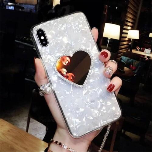 Shining Bling Mirror Case For iphone 11 case iphone12 pro max cover for iphone xs max X XR 7 8 plus 6 6s plus fundas coque cover