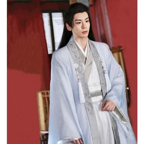 Martial arts elegant clothing The Untamed Cosplay costume movies ancient costume style 9