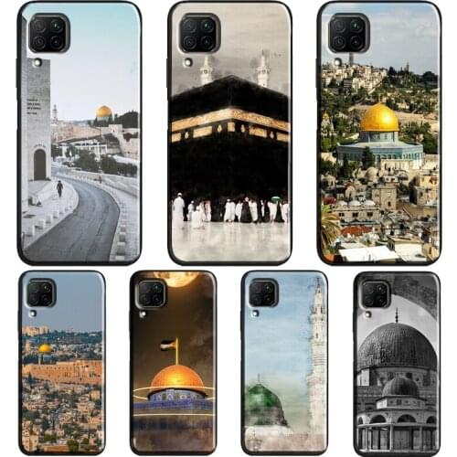 Jerusalem Dome of the Rock Case For Huawei P30 Lite P20 P40 Pro Mate 20 P Smart 2021 2019 Nova 5T Honor 9X 8X 10i 8A