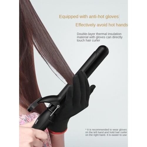 Electric curling stick large roll does not hurt negative ion artifact big wave fan small