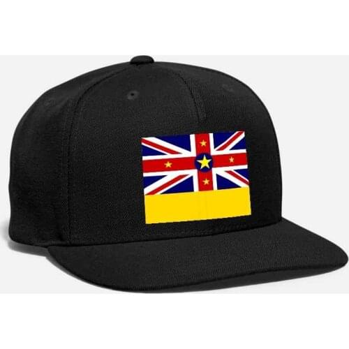 Niue Flag Patch Embroidery Alofi Emblem Badge Arm Of Coats Armour Oceania New Zealand Tonga Samoa Unisex Adjustable Snapback Cap